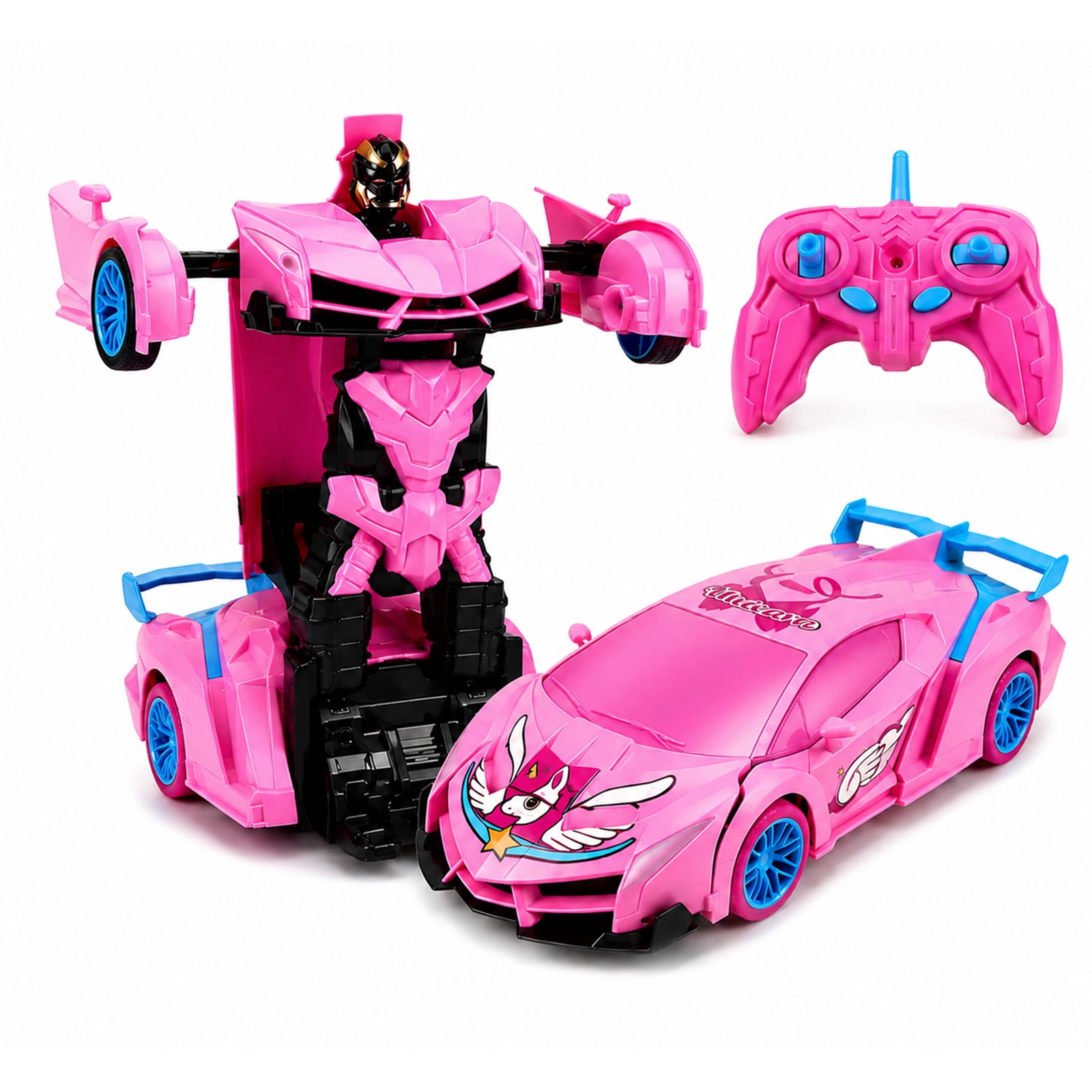 Rc Hobby Tech Bali - Unicorn RC Transforming Robot Car 2-in-1
