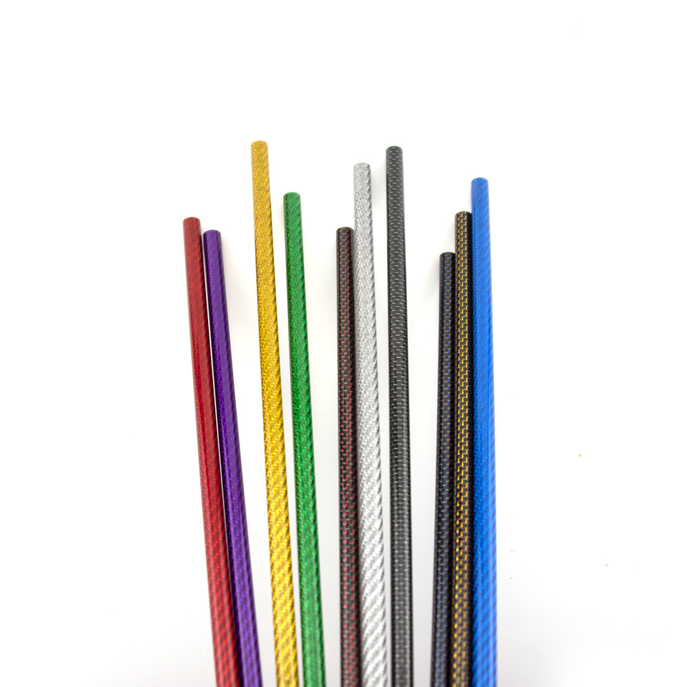 2PCS Carbon Fiber Colored Tube - Rc Hobby Youtube review and price