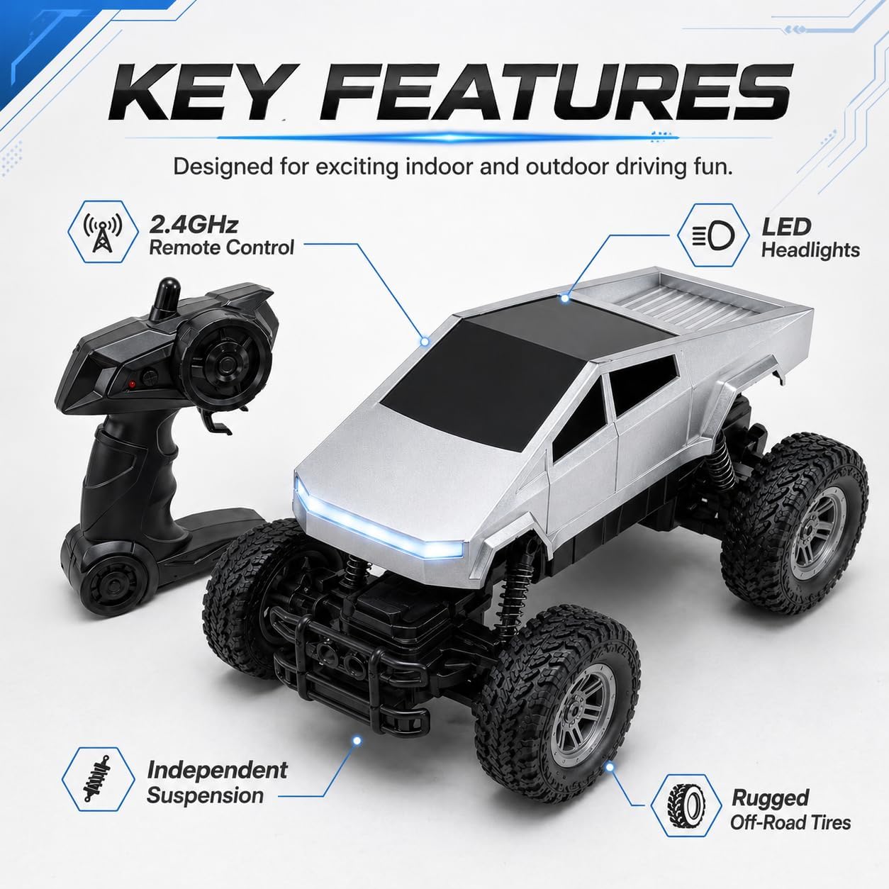 1:18 RC Car Remote Control Tru - Rc Hobby Tech Bali review and price