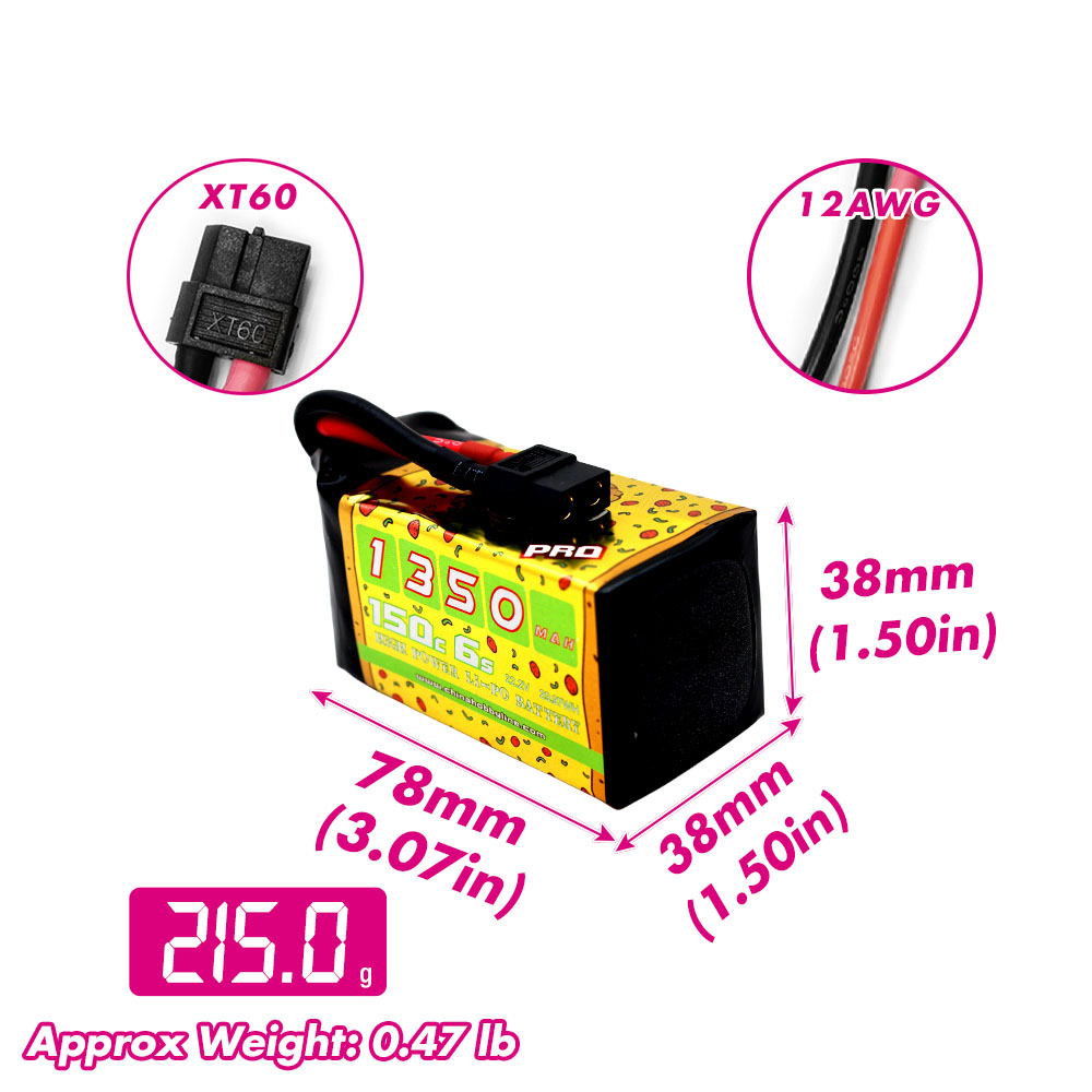 2PCS CNHL 6S 22.2V Lipo Batter - Hobby Rc Quadcopters & Multirotors review and price