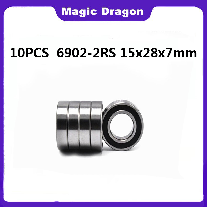 10PCS 6902 2RS Bearing 15x28x7 - Hobby Quality Rc Cars review and price