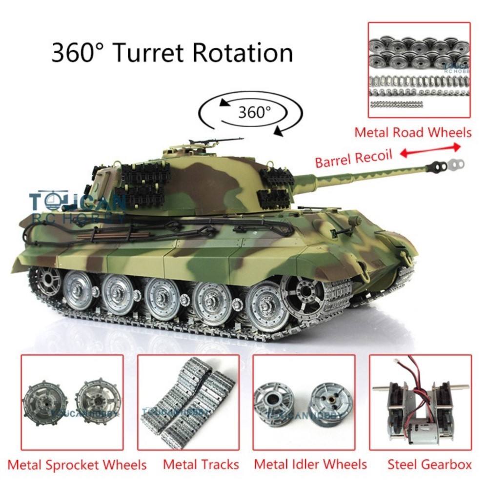 US Sale Henglong 1/16 7.0 Cust - Rc Hobby Kings review and price